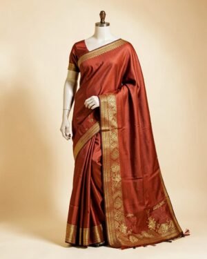 Aranya Tussar Silk Saree